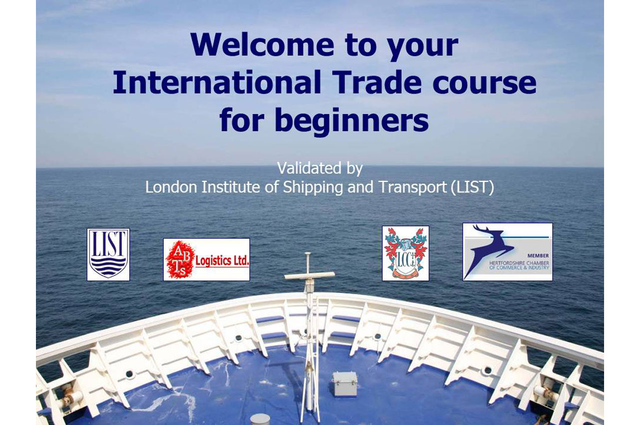 ABTS international trade training presentation materials 2009