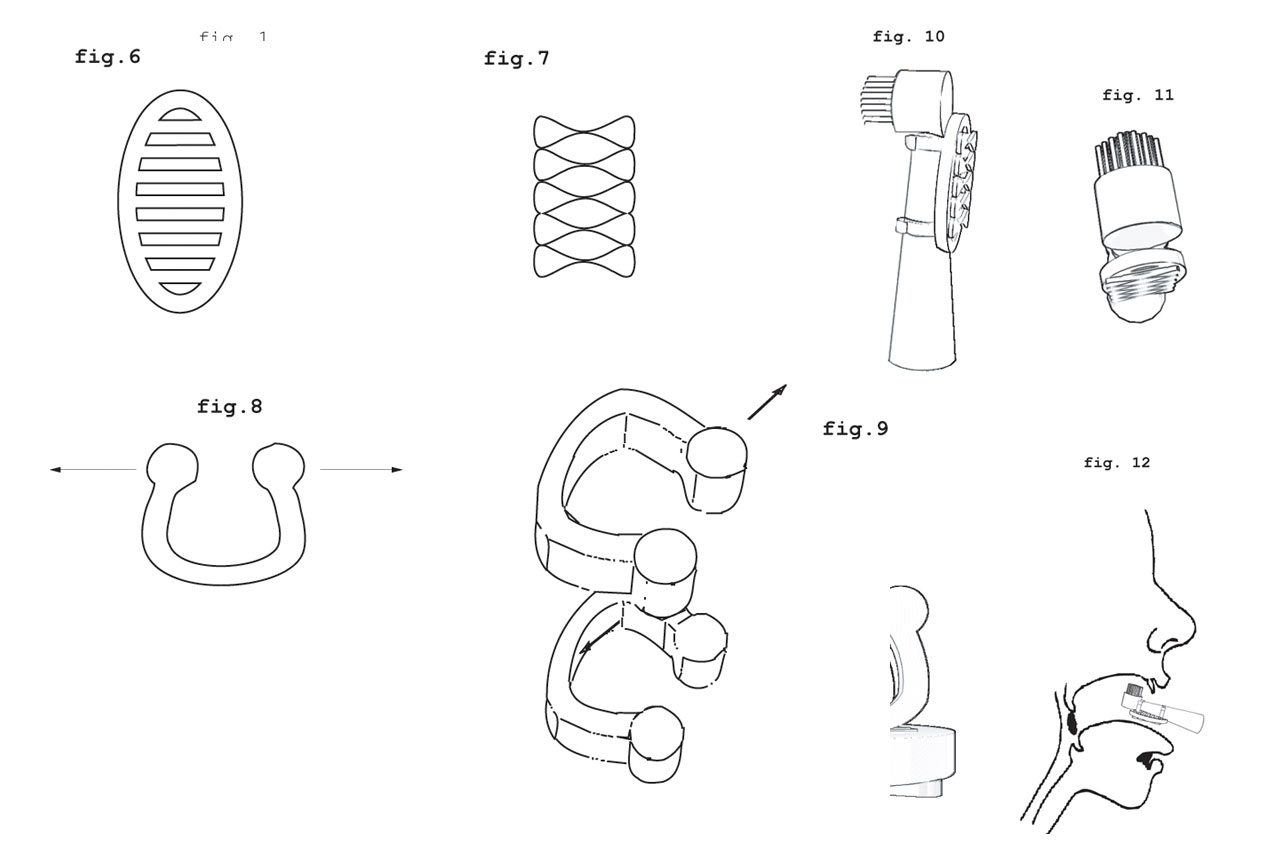 Tongue cleaning clip patent design and product development